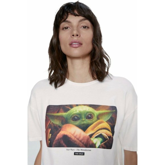 Baby yoda t shirt zara Clearance